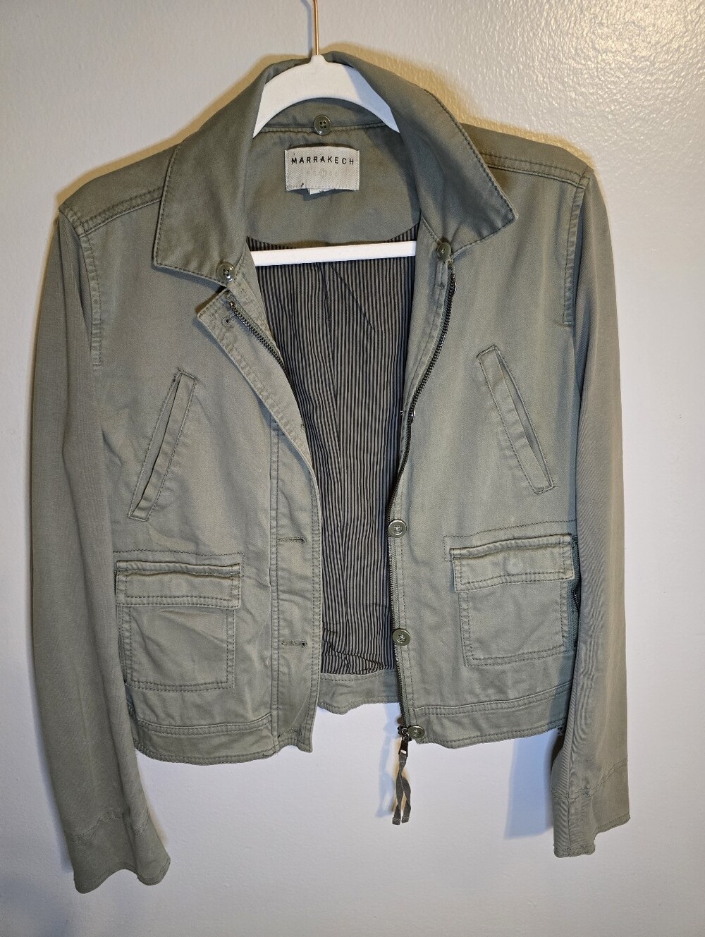 XS/S- Olive Utility Jacket - Women's